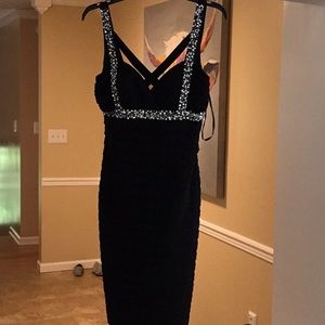 Black formal dress